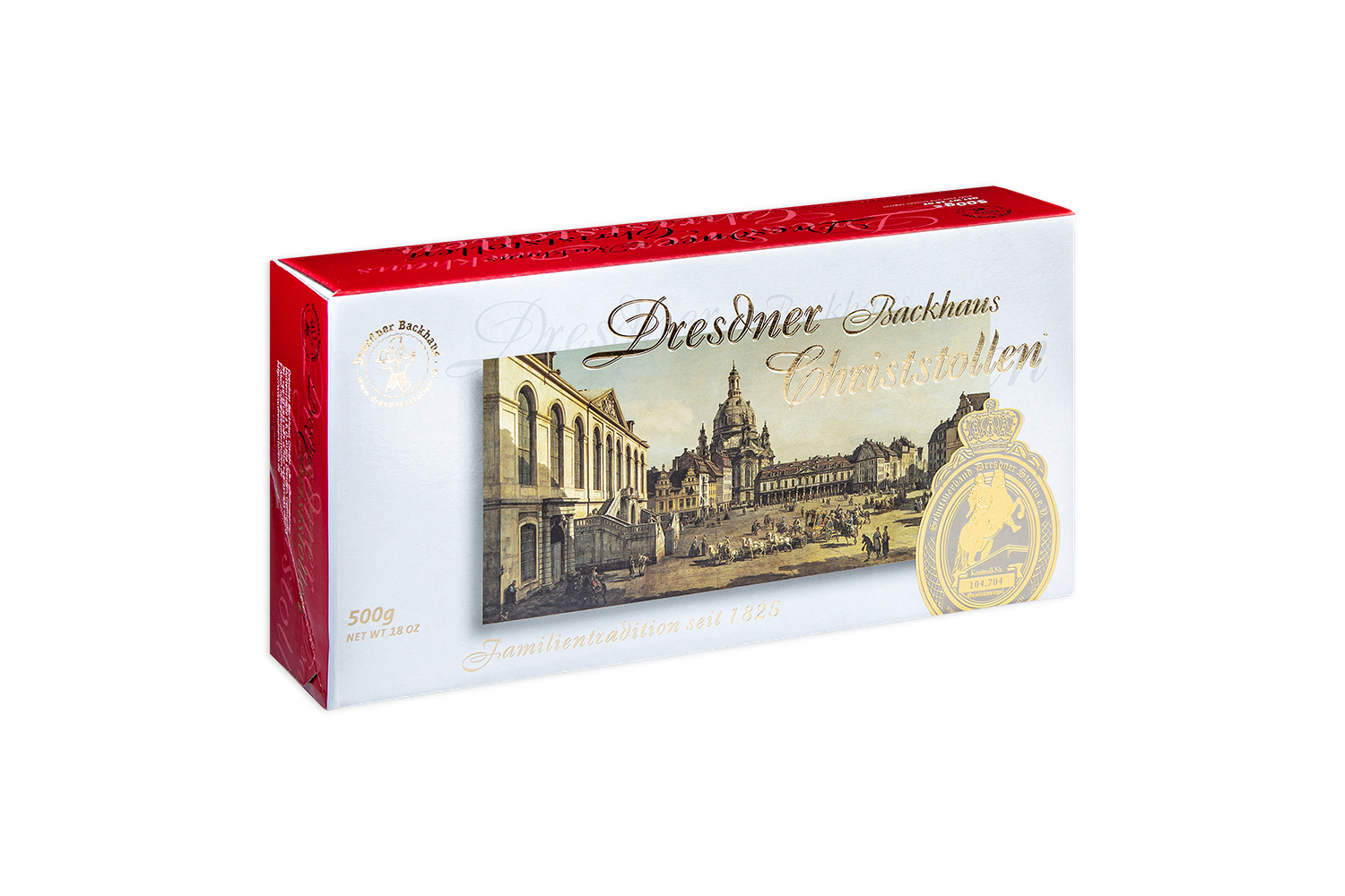 Dresdner Backhaus Christstollen® | Karton Canaletto 