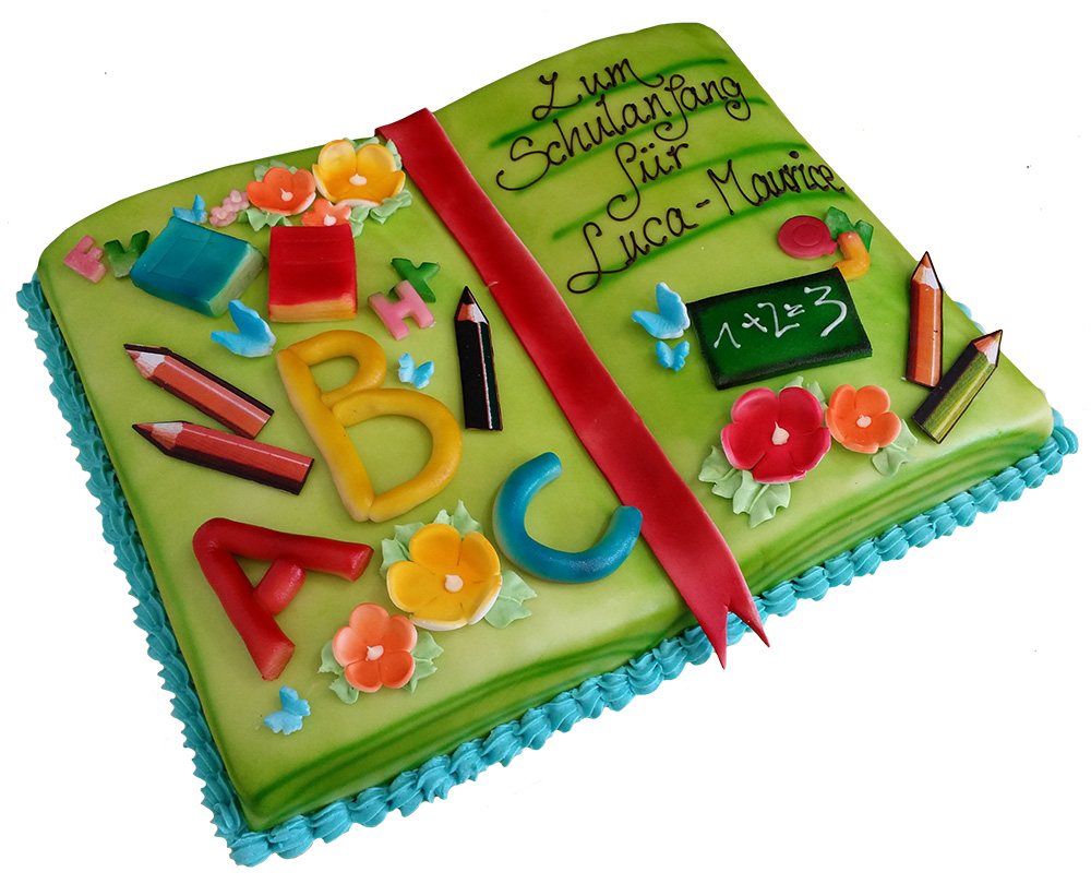 Fibel-Torte (Zuckertüte) 2025