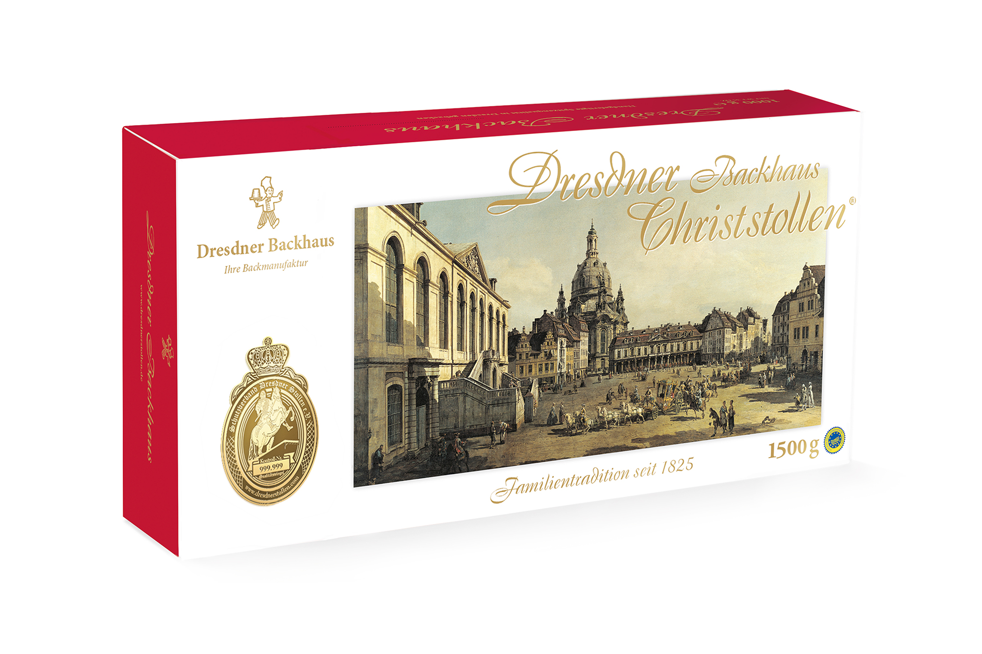 temp259 Dresdner Backhaus Christstollen® | 1500g Karton Canaletto