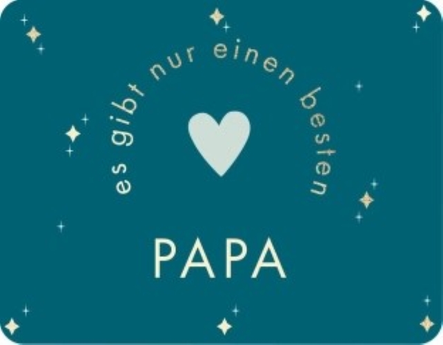 Grußkarte "Bester Papa"   