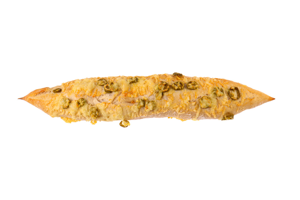 Monatsbaguette "Käse-Jalapeno" | 350g (halbgebacken)