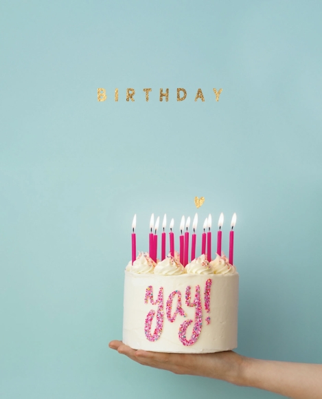 Grußkarte "Birthday Torte"   