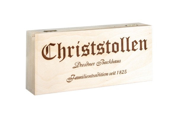 Dresdner Christstollen® | 750g Holztruhe