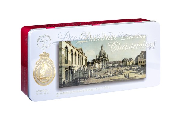Dresdner Christstollen® | 1000g Dose Canaletto